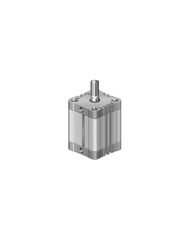 Nowy Siłownik pneumatyczny kompaktowy, D25x20 UNITOP, z gwintem zewnętrznym