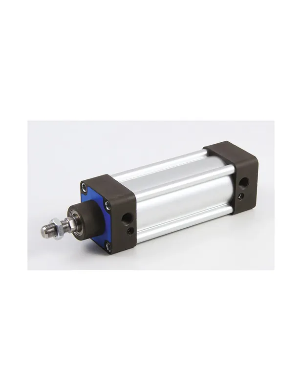 Siłownik pneumatyczny ISO15552/6431 D63x300 z metalowym zgarniaczem, amortyzacja pneumatyczna Okazja