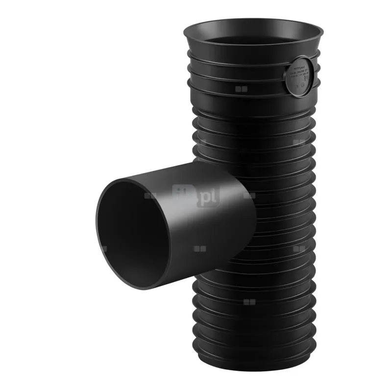 Bestseller Trójnik MAGNAPLAST MAGNACOR MCEA-KG 90‘ PP DN 200 (ww x ww x wz), kolor czarny