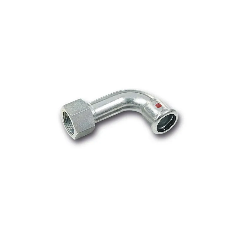 Promocja Łuk 90‘ Concept By SANHA Therm, stal (cynk/nikiel), 42 mm x 1 1/2‘‘ (zw x GW)