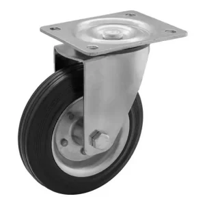 Oferta czasowa Koło obrotowe skrętne o średnicy 125 mm stalowo-gumowe Rader CKPS-SG 125W