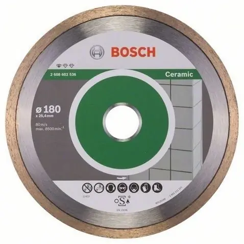 BOSCH TARCZA DIAMENTOWA 180MM STANDARD FOR CERAMIC DO CIĘCIA CERAMIKI, GRESU Ograniczona ilość