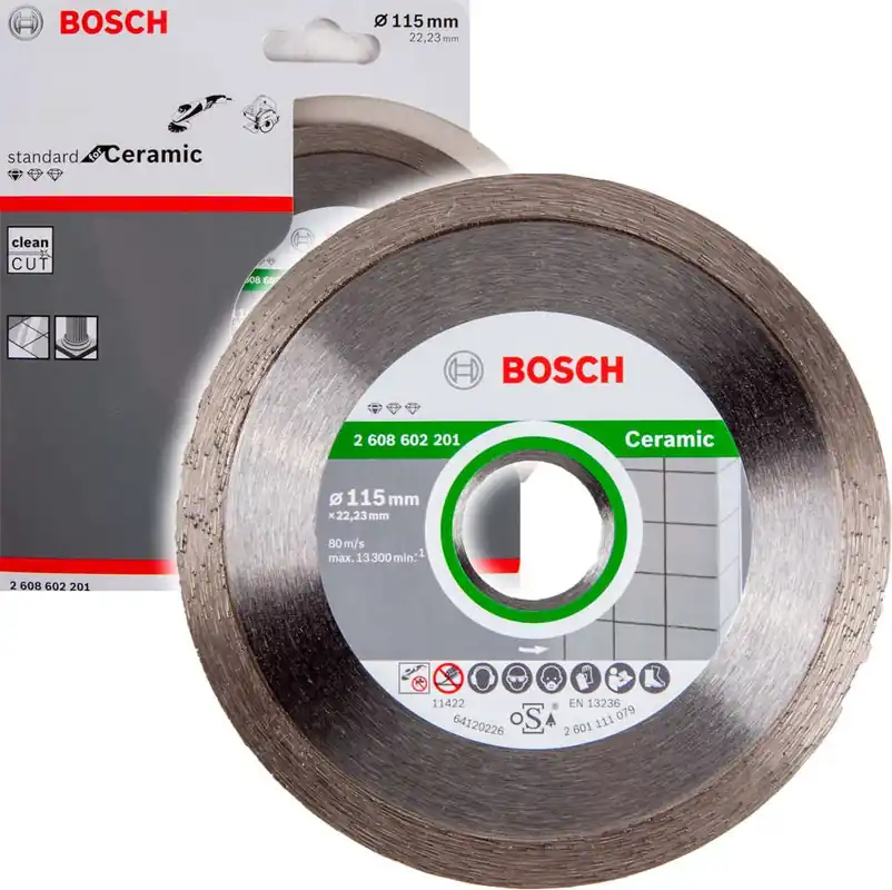 BOSCH TARCZA DIAMENTOWA 115MM STANDARD FOR CERAMIC DO CIĘCIA CERAMIKI, GRESU Najlepsza cena