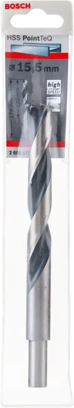 Bestseller Wiertło kręte do metalu HSS POINTTEQ Bosch 15,5x178 mm