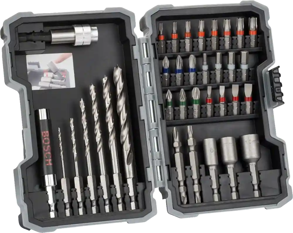 Wiertła i końcówki wkrętakowe EXTRA HARD PRO-MIX Bosch 35 sztuk Nowość