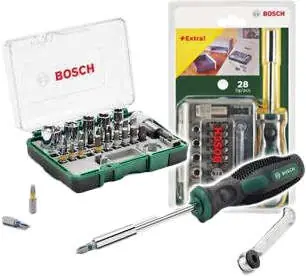 Rabat Końcówki wkrętakowe MINI X-LINE Bosch 27 sztuk