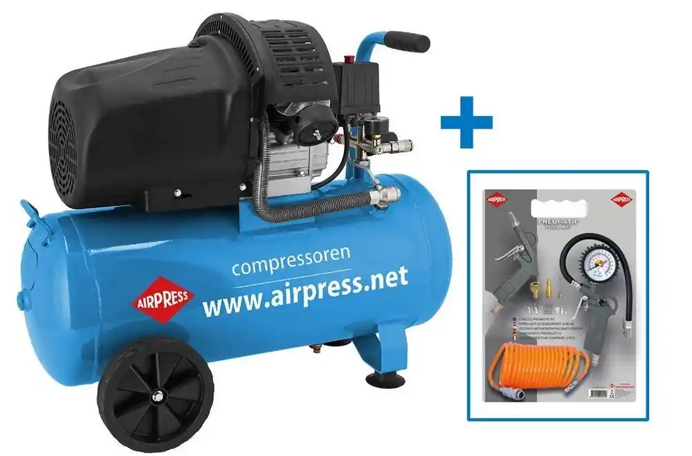 Bestseller SPRĘŻARKA / KOMPRESOR AIRPRESS HL 50/425 V + AKCESORIA