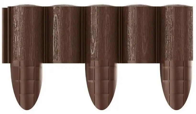 Palisada ogrodowa do trawników brązowa 9,5cm x 2,4m 4 ECO Cellfast 34-031 Premium