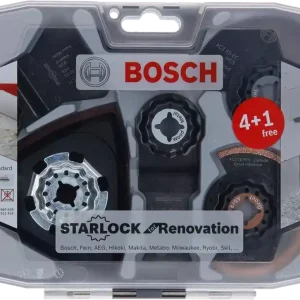 Zestaw do narzędzi wielofunkcyjnych do renowacji Bosch Starlock 8 sztuk Cena promocyjna