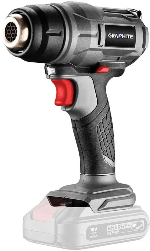 Opalarka akumulatorowa Energy+ o zakresie temperatury 550 ºC Graphite 58G082 body Super okazja