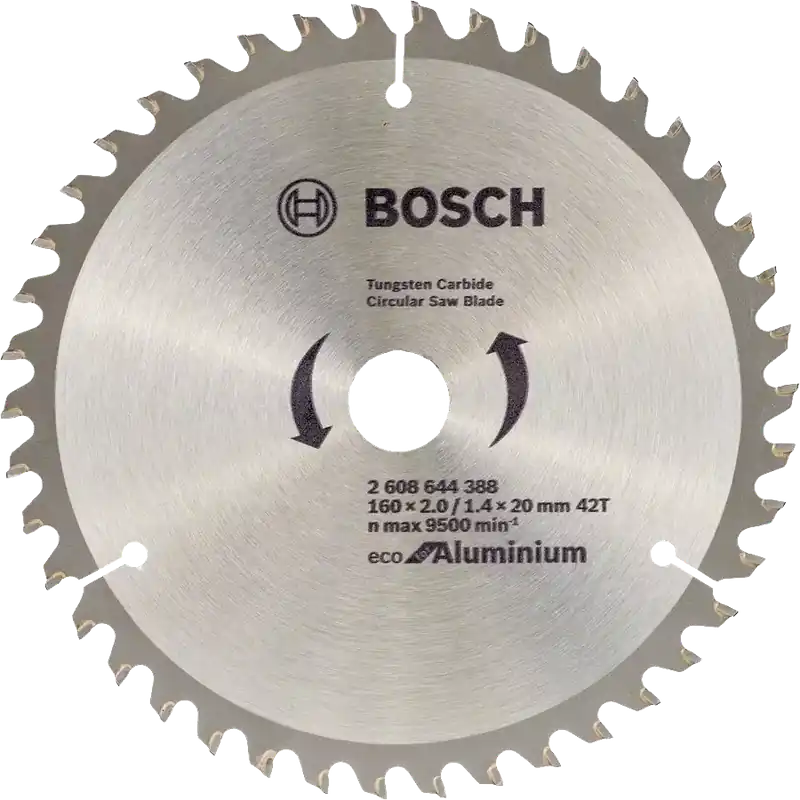 Bezpieczna płatność Tarcza pilarska do metalu i aluminium ECO FOR ALUMINUM Bosch 160x20 mm 42 zęby
