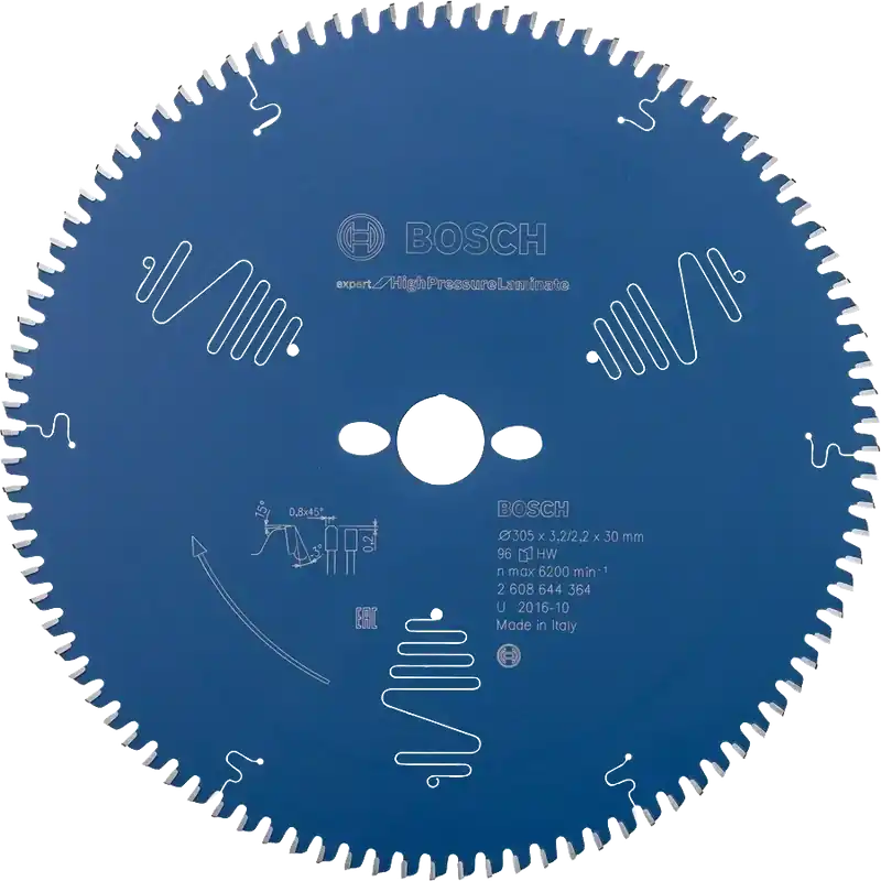 Tarcza pilarska do laminatu EXPERT FOR HIGH-PRESSURE LAMINATE Bosch 305x30 mm 96 zębów Dodaj do koszyka