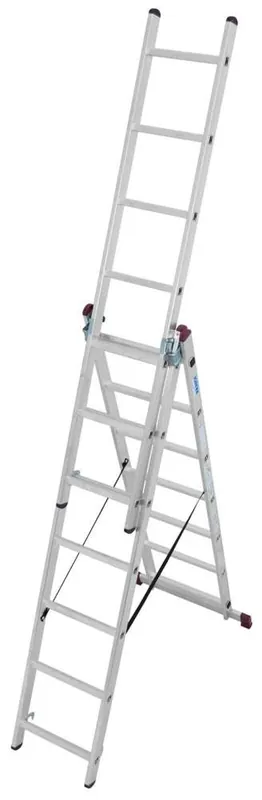 Drabina wielofunkcyjna aluminiowa Krause RP CORDA 3-elementowa 3x7 Nie przegap