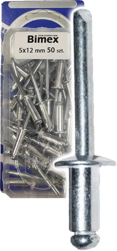 Nity zrywalne aluminiowe 5 x 12 mm Magkrak 50 sztuk Hit cenowy