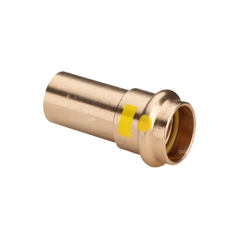 Złącze przejściowe Profipress VIEGA 2613 jednoczęściowy, brąz / brąz, 12 mm (kw x mz), 41 mm Zniżka