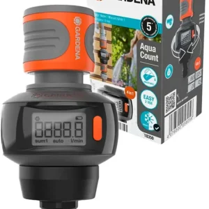 Licznik wody do oszczędnego nawadniania ogrodu Gardena AquaCount 18350-20 Wyjątkowa oferta