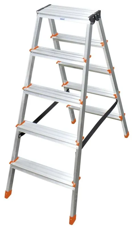 Bestseller Drabina aluminiowa dwustronna Krause Dopplo 2x5