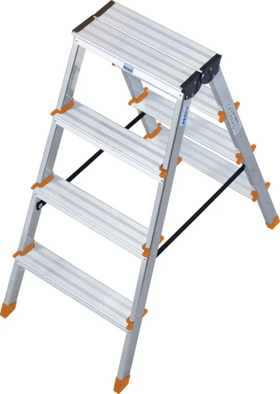 Hit sprzedaży Drabina aluminiowa dwustronna Krause Dopplo 2x4