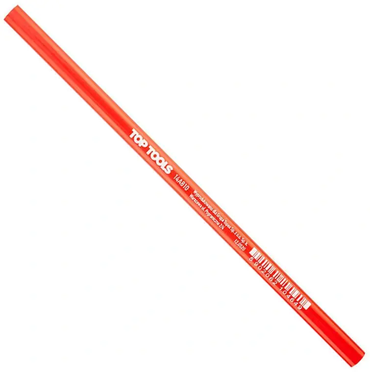 Ołówek stolarski o długości 250 mm Top Tools 14A812 Popularny