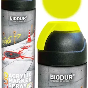 Biodur spray geodezyjny 500ml żółty Hit cenowy