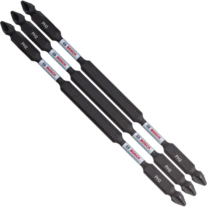 Hit cenowy Końcówki wkrętakowe udarowe dwustronne PH2 x 150 mm IMPACT CONTROL Bosch 3 sztuki