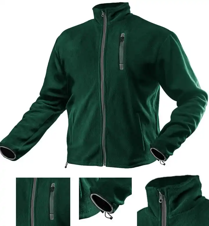 Obniżka ceny Bluza polarowa robocza zielona Neo 81-504 rozmiar L