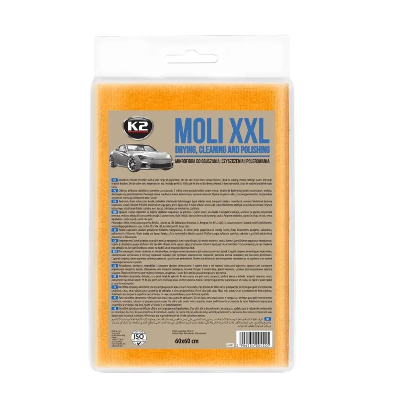 Darmowy zwrot K2 mikrofibra MOLI XXL 60X60cm