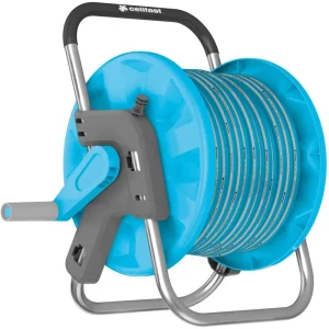 Bezpieczne zakupy Wózek na wąż ogrodowy ALUPLUS IDEAL Cellfast + wąż 1/2" 20 m 55-834