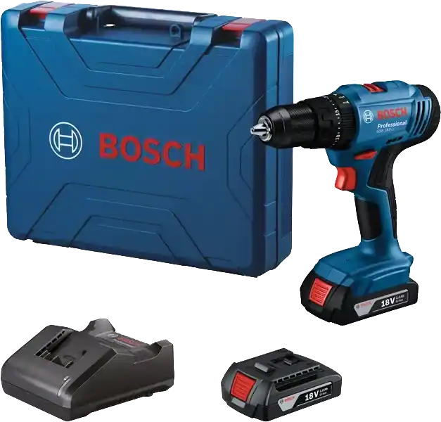 Bosch akumulatorowa wkretarka udarowa GSB 183-LI z 2 akumulatorami 2Ah + ładowarka Tani