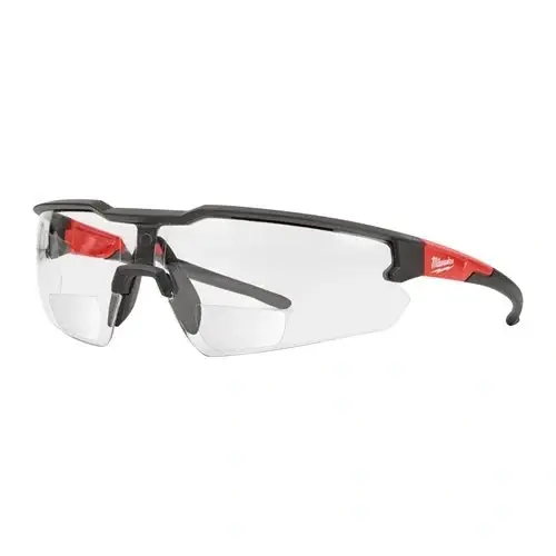 Tani Okulary ochronne z soczewkami powiększającymi +2 Milwaukee 4932478911