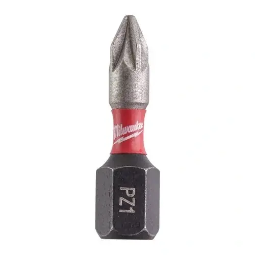 Końcówka udarowa bit PZ1x25 mm 25 sztuk Shockwave Milwaukee 4932430861 Bezpieczne zakupy