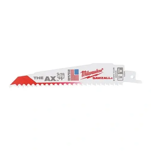 Wysoka jakość Brzeszczot do prac wyburzeniowych 150 mm 5 sztuk Milwaukee 48005021