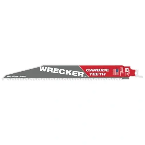 Brzeszczot do cięcia w różnych materiałach z węglikiem WRECKER™ 230 mm 1 sztuka Milwaukee 48005242 Okazja