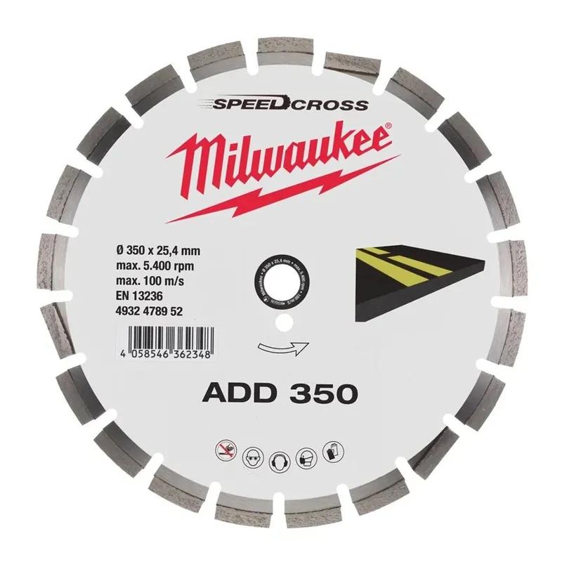 Sprawdź teraz Tarcza diamentowa Speedcross ADD 350 mm Milwaukee 4932478952