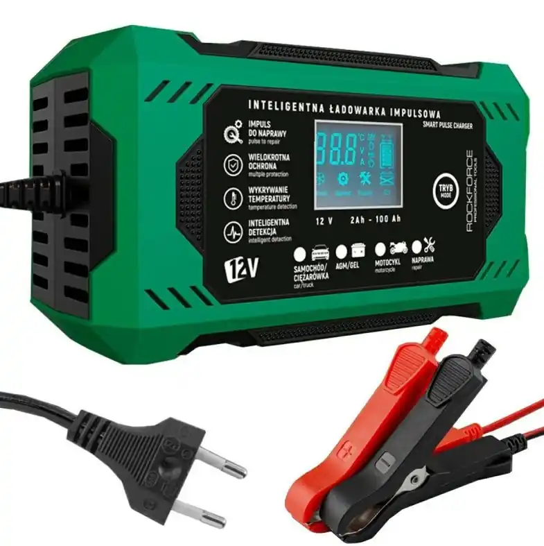 Kup online Prostownik automatyczny do akumulatora 12V 6A