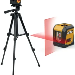 Laser krzyżowy czerwony samopoziomujący JCB + statyw JCB-CLL-R Kup teraz