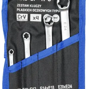 Zniżka Zestaw kluczy oczkowych TORX 6-24 mm Nac 4 el. NAC-SP-4T-S