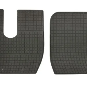 Dywaniki podłogowe Guma, 2 szt. BASIC, kolor czarny, pasuje do FORD F-MAX 11.18- Nowość
