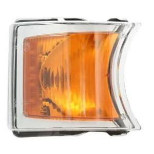 Dodaj do koszyka Lampa kierunkowskazu przód L/P (kolor szkła pomarańczowy, LED/P21W, srebrna podstawa) pasuje do SCANIA G I, P I, R I, T 01.03-05.19