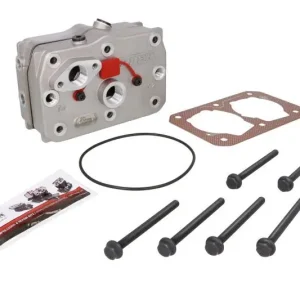 Rabat Głowica cylindra kompresora powietrza, pasuje do 412 442 000/001 0 (kompletny) pasuje do RVI PREMIUM Distribution 210.18D, 220.18/Distribution 210.19D/Distribution 250.18D/Distribution 270.18/Distrib