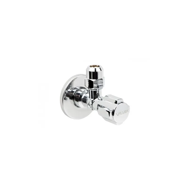 Zawór wodny VALVEX Base GZ 1/2‘‘ x gz z nakrętką 3/8‘‘ Szybka wysyłka