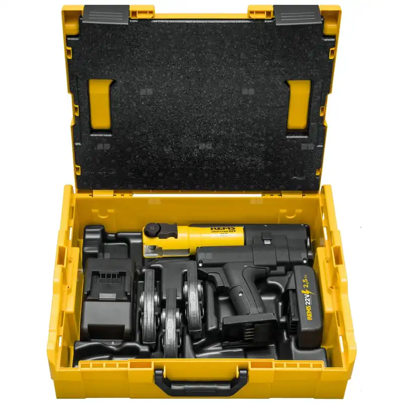Dostępne od ręki REMS Mini-Press 22V ACC Zest M 15+22+28 L-Boxx