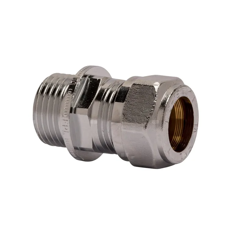 Promocja Złącze TA (IMI HYDRONIC) FPL 313, ametal (chrom), 15 x 1/2‘‘ (złącze zaciskowe x GZ)
