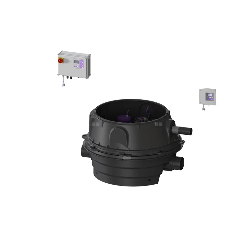 Zniżka Moduł techniczny Ecolift XL Duo 230V SPF1400-S1 z automatycznymi klapami zwrotnymi do ścieków czarnych do zabudowy w ziemi lub płycie betonowej