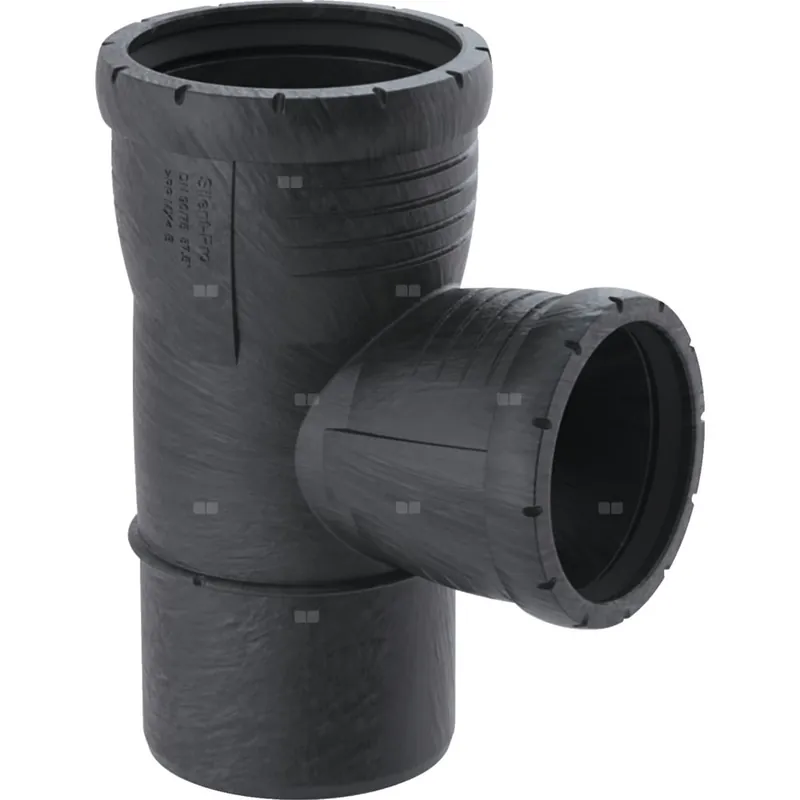 Bestseller Trójnik GEBERIT Silent-Pro 87.5‘ PP 125 mm (mufa z tworzywa sztucznego do spawania/zgrzewania x mufa z tworzywa sztucznego do spawania/zgrzewania x króciec z tworzywa sztucznego do spawania/zgrzewaniania)