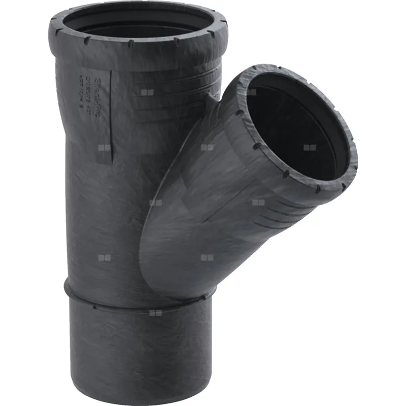 Bezpieczne zakupy Trójnik GEBERIT Silent-Pro 45‘ PP 160 mm (mufa z tworzywa sztucznego do spawania/zgrzewania x mufa z tworzywa sztucznego do spawania/zgrzewania x króciec z tworzywa sztucznego do spawania/zgrzewaniania)