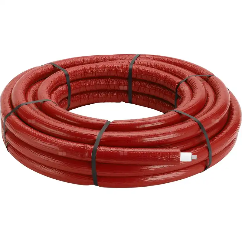 Cena promocyjna Rura PE-Xc/AL/PE-Xc VIEGA 47056 25 mm x 2.8 mm izolacja 9 mm, izolacja kolor czerwony - kręgi 25m wielowarstwowa gładka