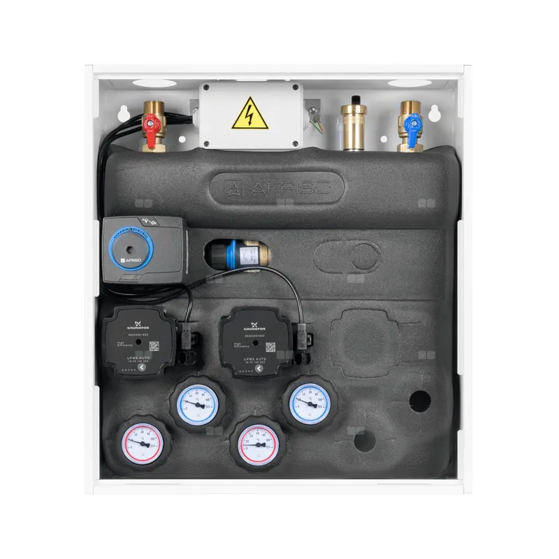 Zniżka Grupa pompowa AFRISO PrimoBox AZB 251 GZ x GW 3/4‘‘ x 3/4‘‘, z zaworem mieszającym, z zaworem termostatycznym, z izolacją, z siłownikiem arm 141