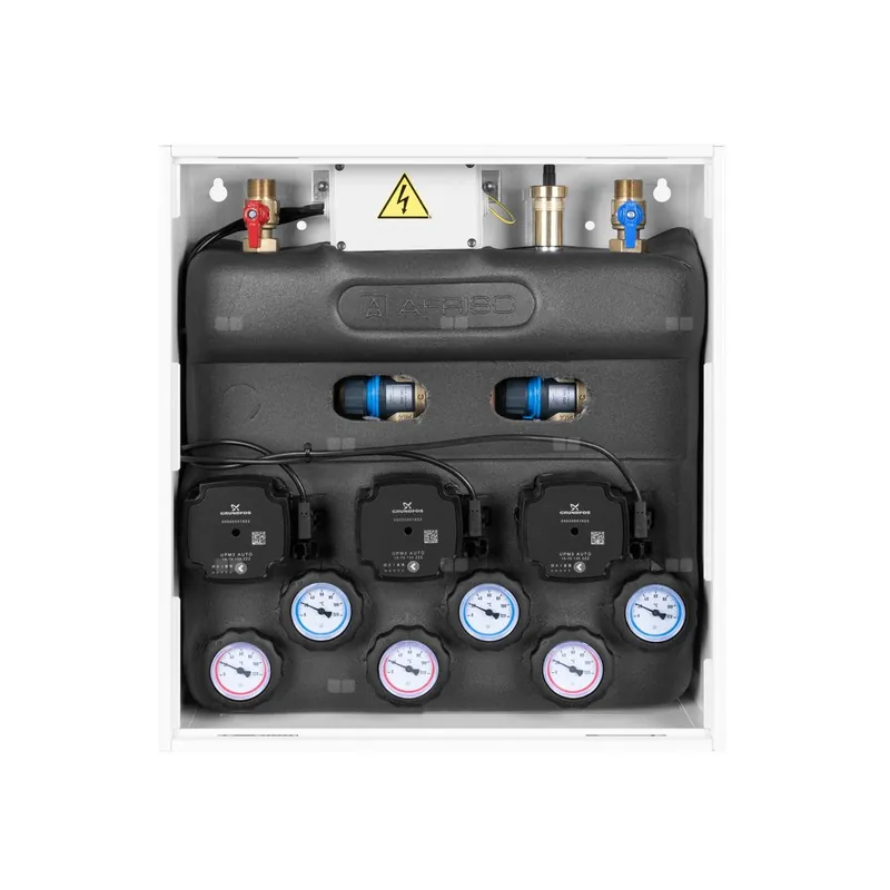Okazja Grupa pompowa AFRISO PrimoBox AZB 311 GZ x GW 3/4‘‘ x 3/4‘‘, z zaworem termostatycznym, z izolacją