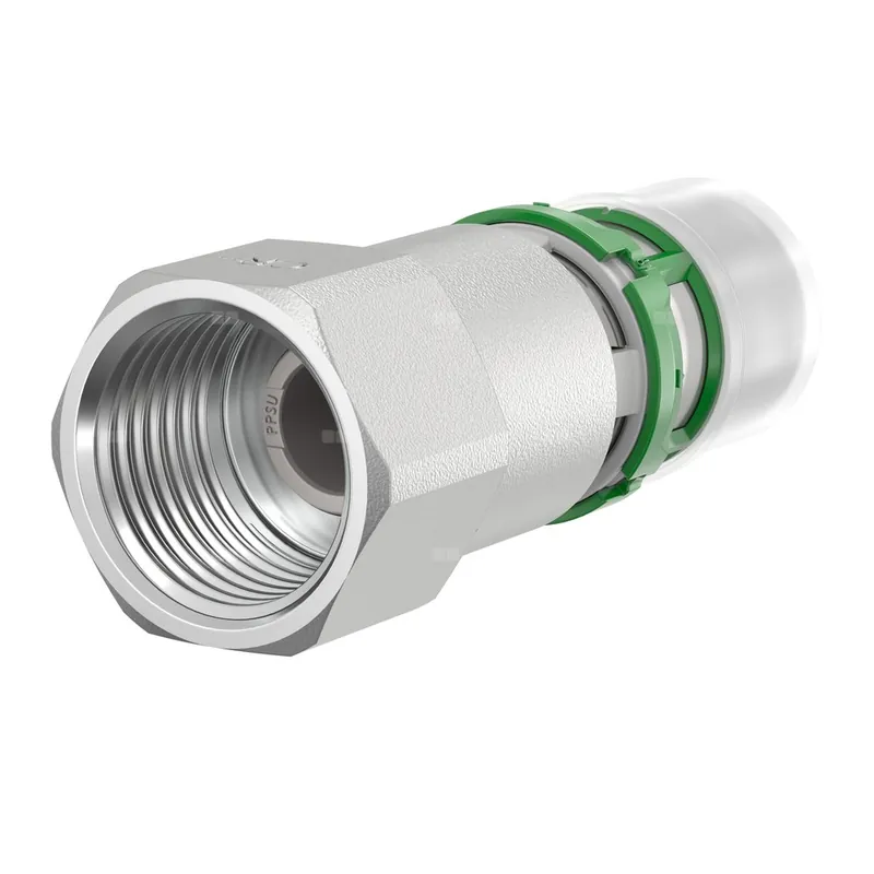 Rabat Złączka prosta zaprasowywana - gwint wewnętrzny 16x2-1/2"